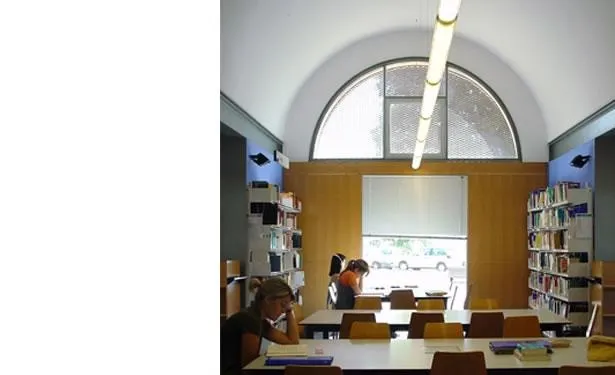 Aulari universitari oficines Sant Domenec 4 Aulari universitari i oficines a Girona. Arquitectura Santi Vives