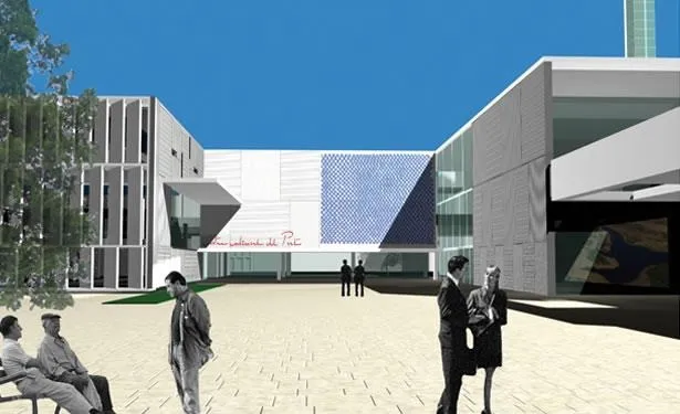 Centre Cultural i urbanització Prat de Llobregat 1 Centre Cultural i urbanització Prat de Llobregat. Arquitectura Santi Vives