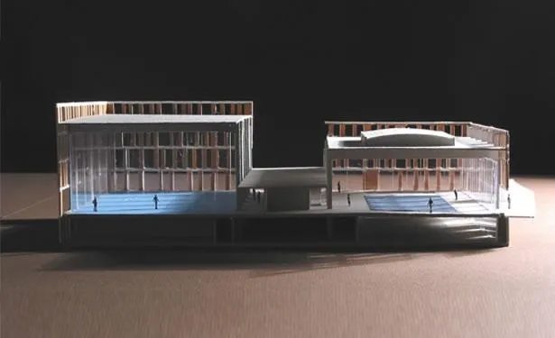 Complex esportiu al Parc de la Ciutadella Barcelona 4 Complex esportiu al Parc de la Ciutadella. Arquitectura Santi Vives