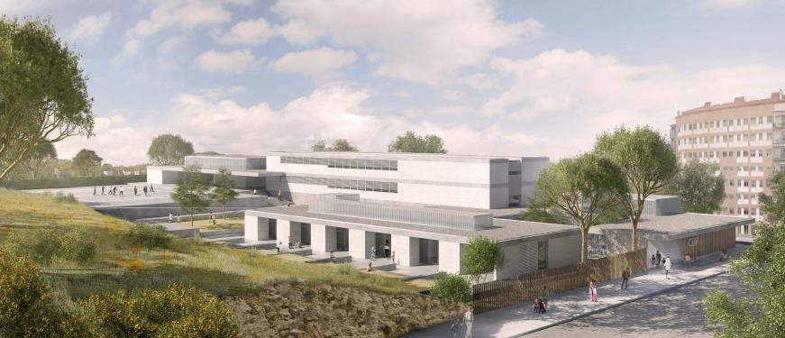 Escola Arrabassada Escola Arrabassada, arquitectura Santi Vives