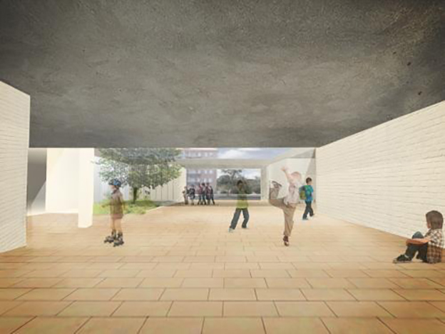 Escola Arrabassada Escola Arrabassada, arquitectura Santi Vives