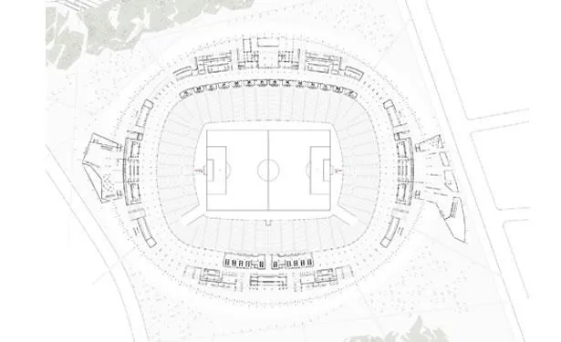 Estadi del Futbol Club Barcelona 2 Estadi del Futbol Club Barcelona. Arquitectura Santi Vives