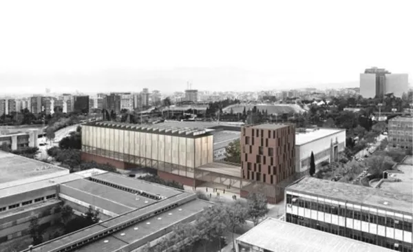 Ampliació Facultat de Belles Arts, Barcelona