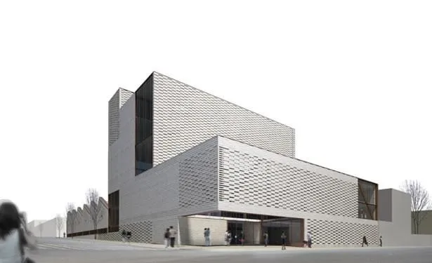 Biblioteca pública Bel Lloc a Les Corts Barcelona 1 Biblioteca pública Bel Lloc. Arquitectura Santi Vives