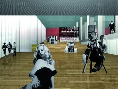 Edifici d'Equipament 7@ a Poble Nou Barcelona. Arquitectura Santi Vives