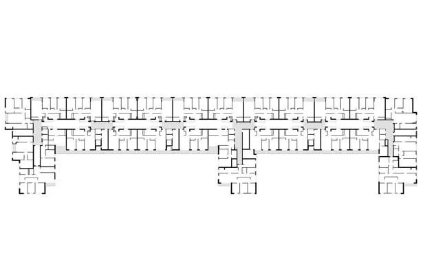 Habitatges Colònia Castells Barcelona 4 Habitatges Colònia Castells Barcelona. Arquitectura Santi Vives