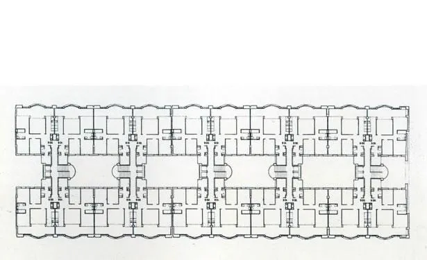 Habitatges Llevant Sud HPO Barcelona 5 Habitatges Llevant Sud HPO Barcelona. Arquitectura Santi Vives