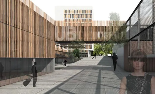 Residència universitària Barcelona. Arquitectura Santi Vives