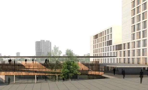 Residència universitària Barcelona. Arquitectura Santi Vives